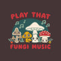 Play That Fungi Music-none removable cover w insert throw pillow-Weird & Punderful