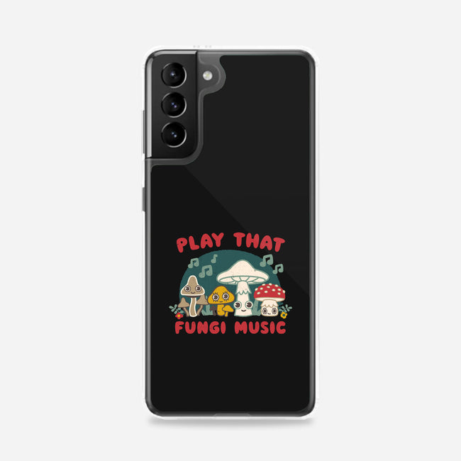 Play That Fungi Music-samsung snap phone case-Weird & Punderful