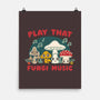 Play That Fungi Music-none matte poster-Weird & Punderful