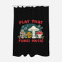 Play That Fungi Music-none polyester shower curtain-Weird & Punderful