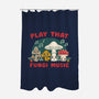 Play That Fungi Music-none polyester shower curtain-Weird & Punderful