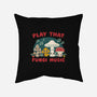 Play That Fungi Music-none removable cover throw pillow-Weird & Punderful