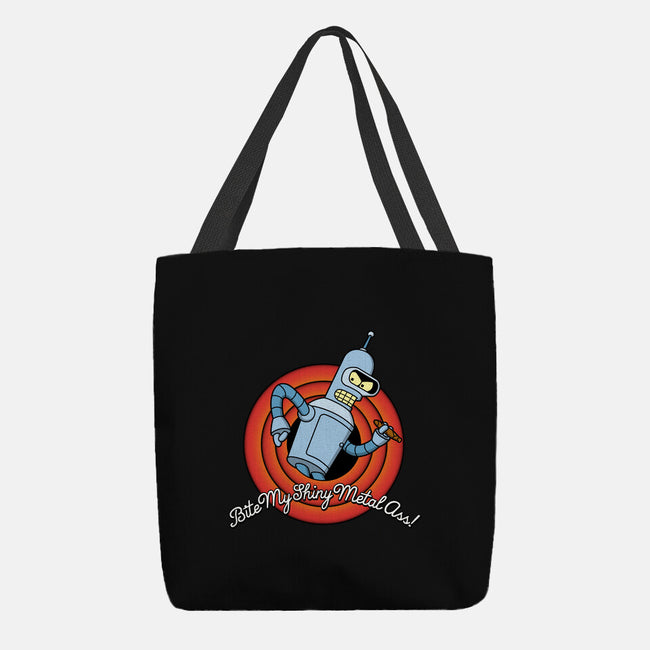 Bite My Shiny Metal-none basic tote bag-Barbadifuoco