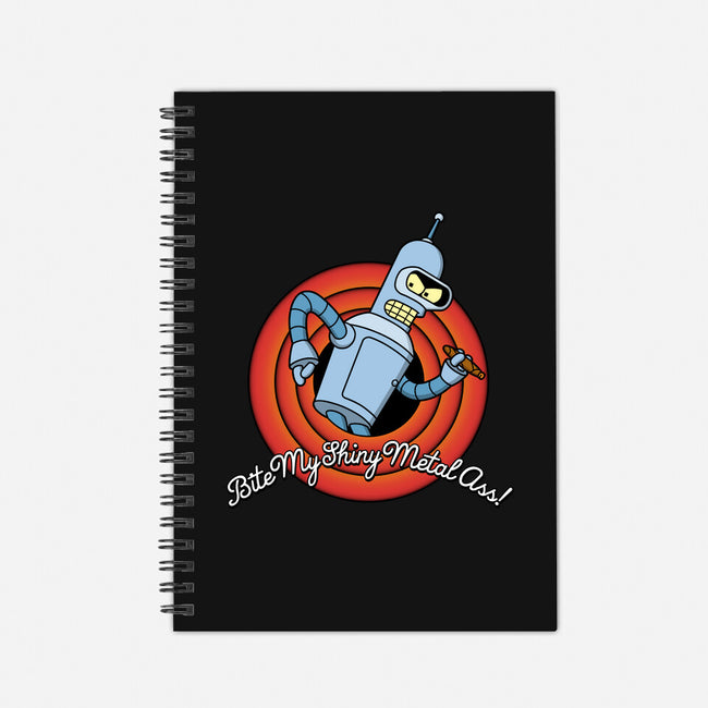 Bite My Shiny Metal-none dot grid notebook-Barbadifuoco