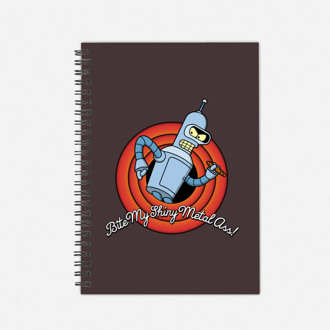 Bite My Shiny Metal-none dot grid notebook-Barbadifuoco