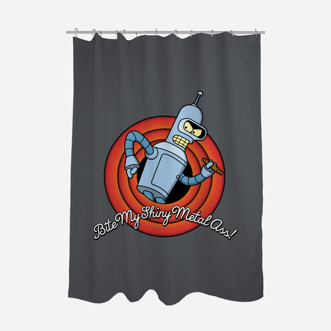 Bite My Shiny Metal-none polyester shower curtain-Barbadifuoco