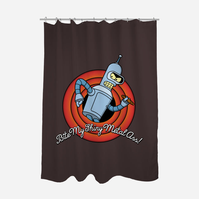 Bite My Shiny Metal-none polyester shower curtain-Barbadifuoco