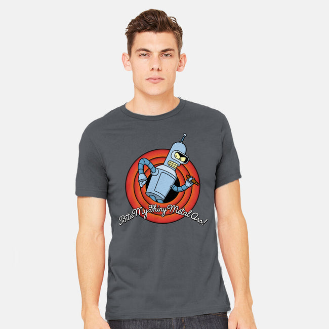 Bite My Shiny Metal-mens heavyweight tee-Barbadifuoco
