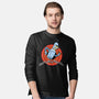 Bite My Shiny Metal-mens long sleeved tee-Barbadifuoco