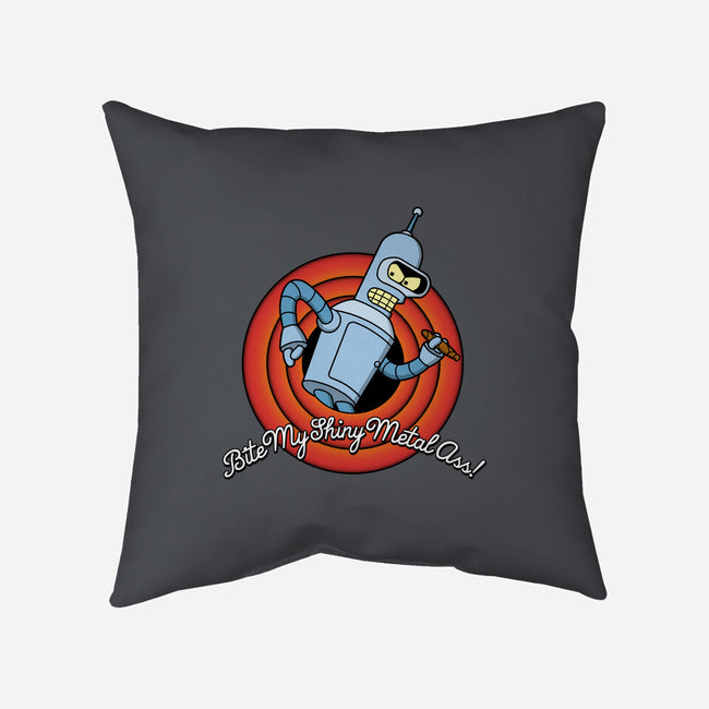 Bite My Shiny Metal-none removable cover w insert throw pillow-Barbadifuoco