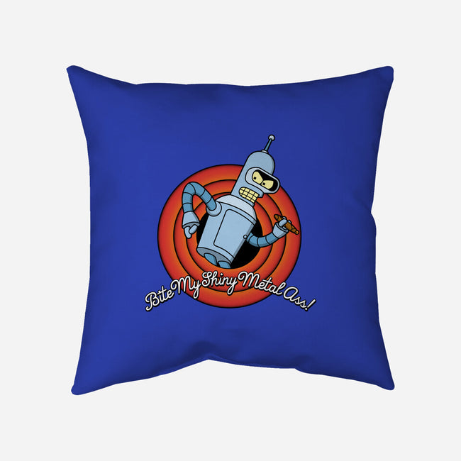 Bite My Shiny Metal-none removable cover w insert throw pillow-Barbadifuoco