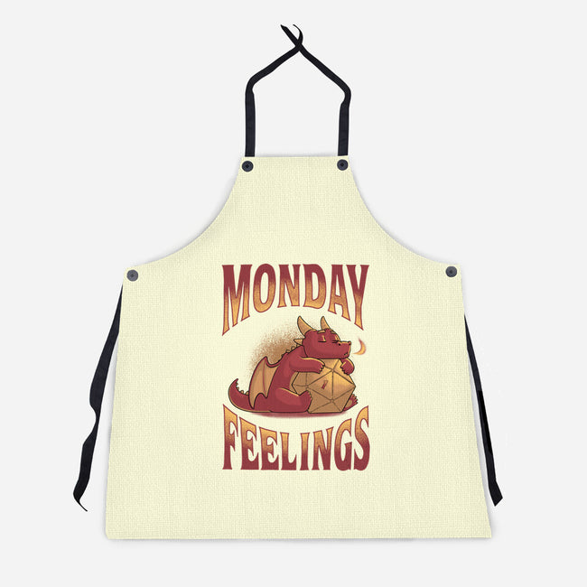 Monday Feelings-unisex kitchen apron-Studio Mootant