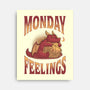 Monday Feelings-none stretched canvas-Studio Mootant