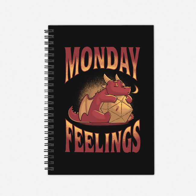 Monday Feelings-none dot grid notebook-Studio Mootant