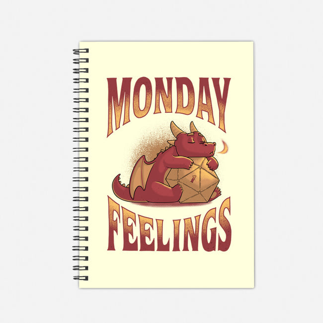 Monday Feelings-none dot grid notebook-Studio Mootant