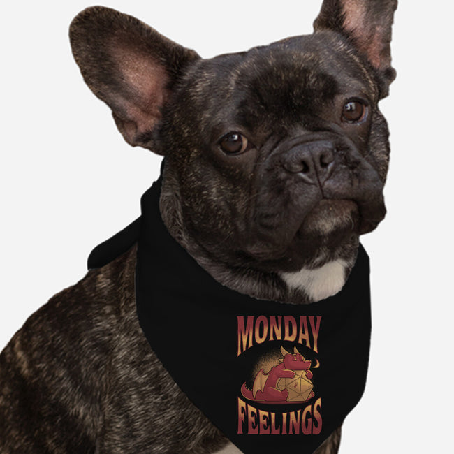 Monday Feelings-dog bandana pet collar-Studio Mootant