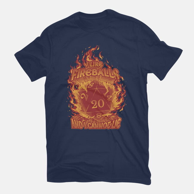 I Like Fireballs-youth basic tee-Studio Mootant