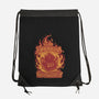 I Like Fireballs-none drawstring bag-Studio Mootant