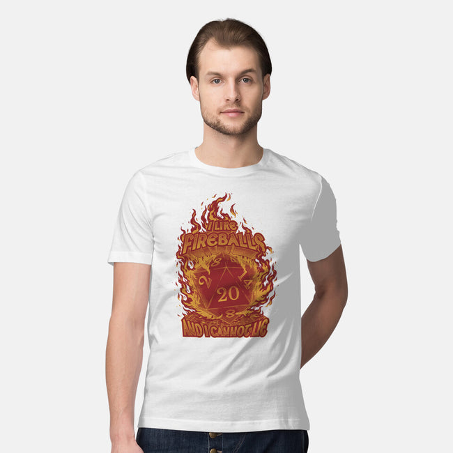 I Like Fireballs-mens premium tee-Studio Mootant