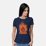 I Like Fireballs-womens basic tee-Studio Mootant