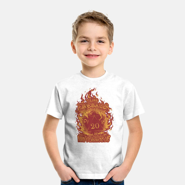 I Like Fireballs-youth basic tee-Studio Mootant