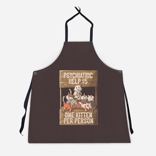 One Kitten Per Person-unisex kitchen apron-tobefonseca