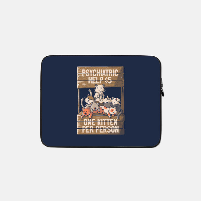 One Kitten Per Person-none zippered laptop sleeve-tobefonseca