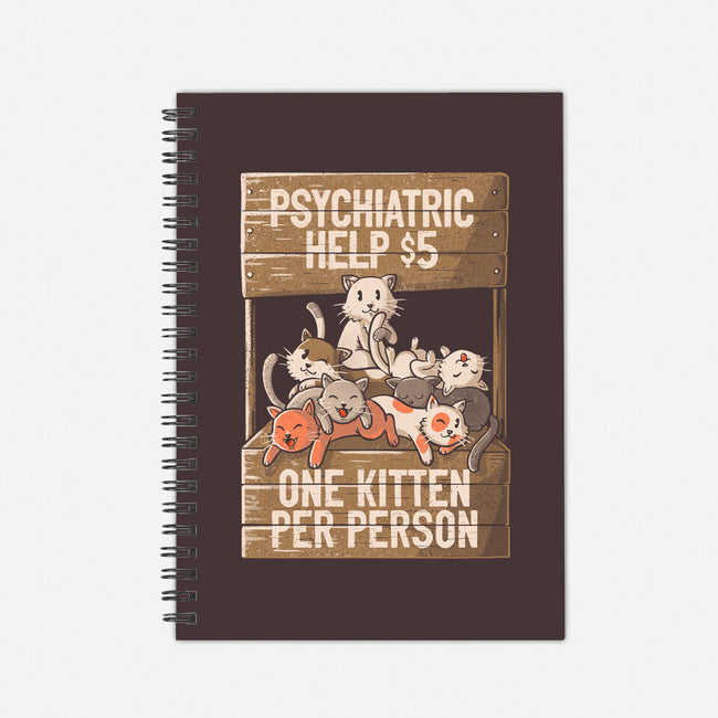 One Kitten Per Person-none dot grid notebook-tobefonseca