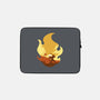 Rengoku's Flame-none zippered laptop sleeve-RamenBoy
