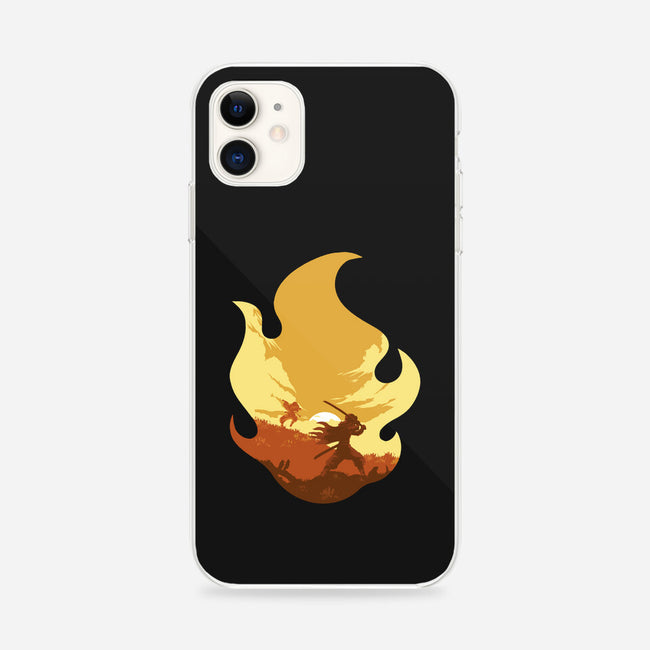 Rengoku's Flame-iphone snap phone case-RamenBoy