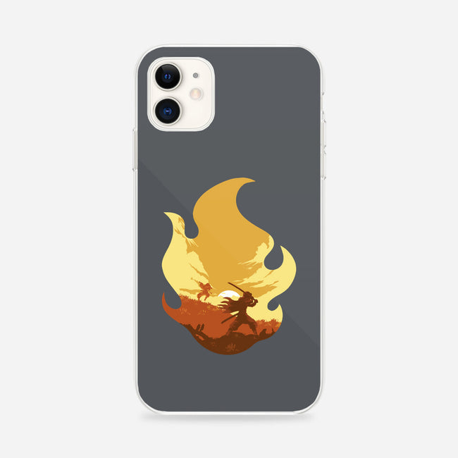 Rengoku's Flame-iphone snap phone case-RamenBoy
