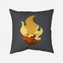 Rengoku's Flame-none removable cover w insert throw pillow-RamenBoy