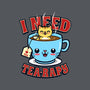 I Need Tea-rapy-none removable cover throw pillow-Boggs Nicolas