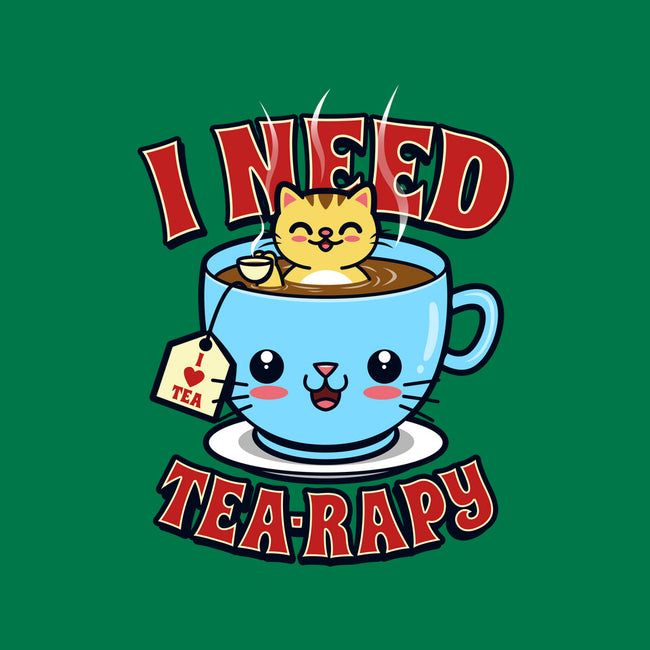 I Need Tea-rapy-womens racerback tank-Boggs Nicolas