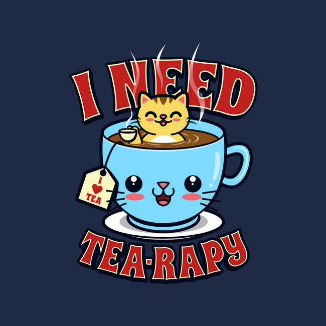 I Need Tea-rapy-none adjustable tote bag-Boggs Nicolas