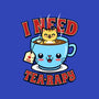 I Need Tea-rapy-none adjustable tote bag-Boggs Nicolas