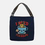 I Need Tea-rapy-none adjustable tote bag-Boggs Nicolas