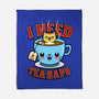 I Need Tea-rapy-none fleece blanket-Boggs Nicolas