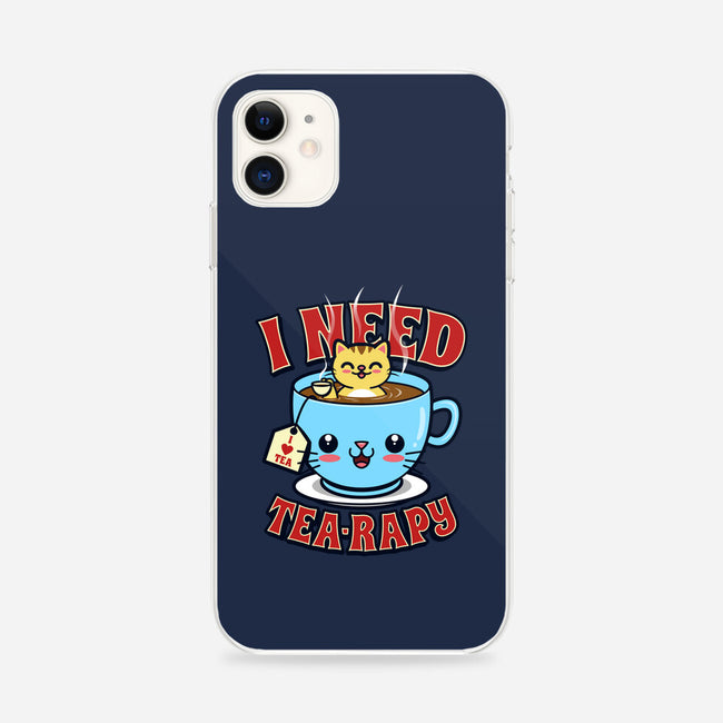 I Need Tea-rapy-iphone snap phone case-Boggs Nicolas