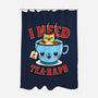 I Need Tea-rapy-none polyester shower curtain-Boggs Nicolas