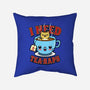 I Need Tea-rapy-none removable cover w insert throw pillow-Boggs Nicolas