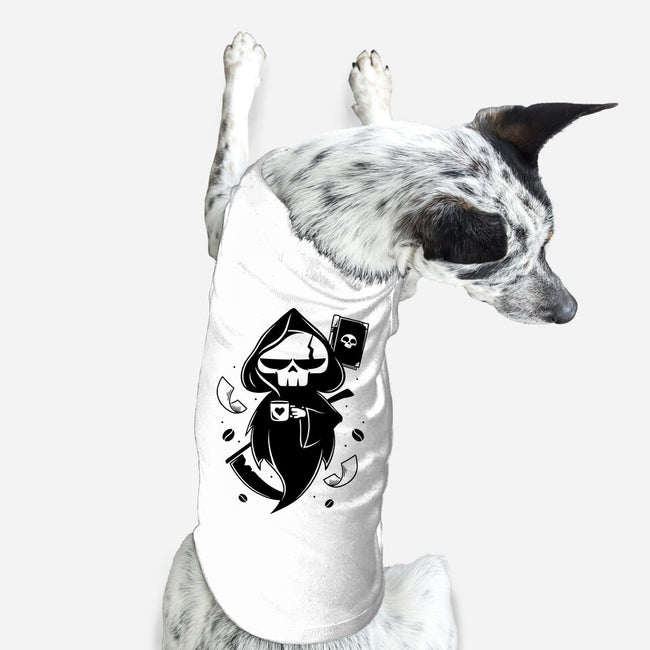 Paperwork And Coffee-dog basic pet tank-Alundrart