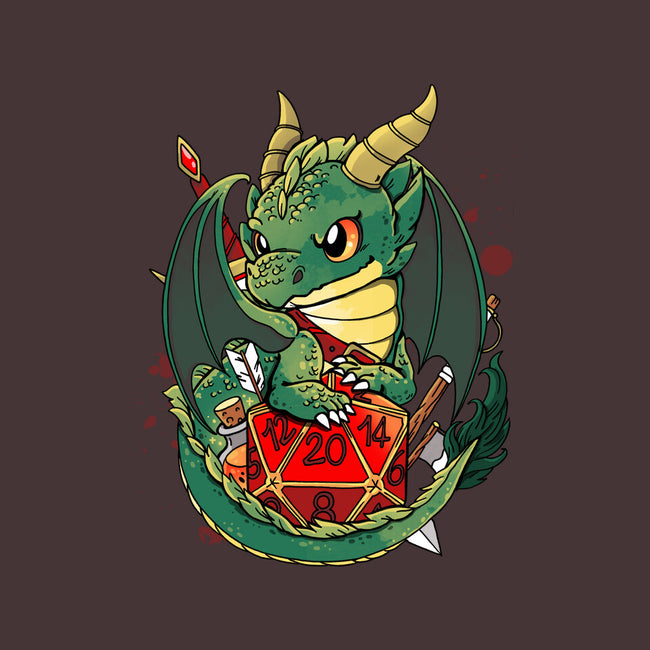 Dragon Role Dice-womens basic tee-Vallina84