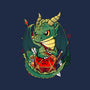 Dragon Role Dice-none removable cover w insert throw pillow-Vallina84