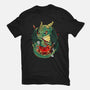 Dragon Role Dice-mens basic tee-Vallina84