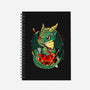 Dragon Role Dice-none dot grid notebook-Vallina84