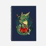 Dragon Role Dice-none dot grid notebook-Vallina84