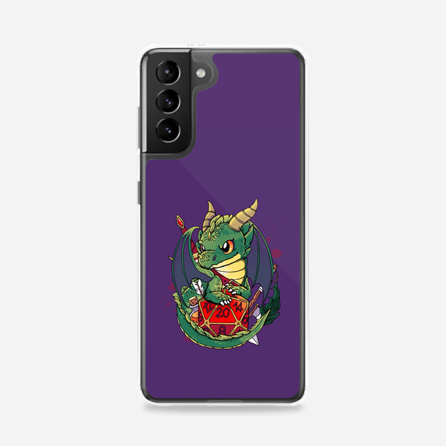 Dragon Role Dice-samsung snap phone case-Vallina84