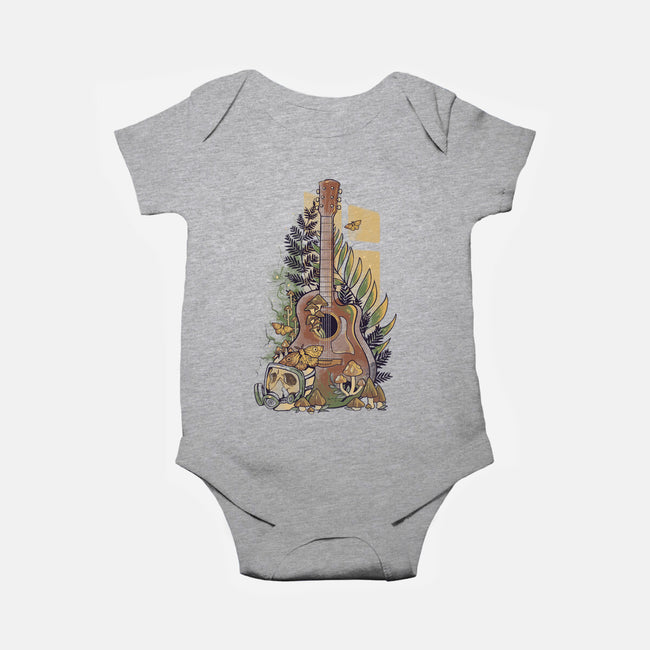 Survival Song-baby basic onesie-eduely
