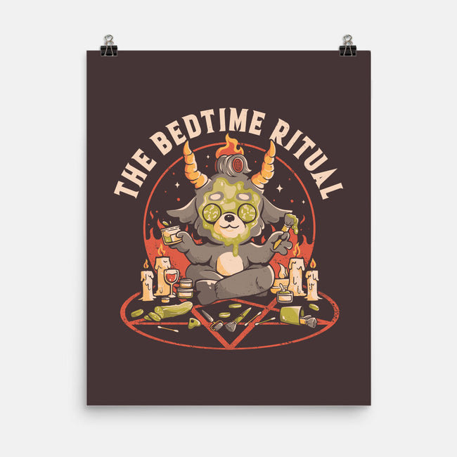 The Bedtime Ritual-none matte poster-eduely